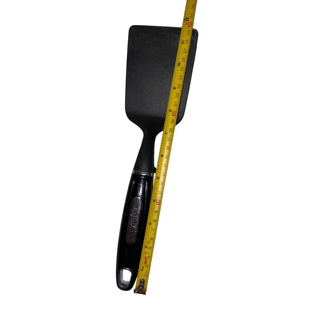 Farberware Black Nylon Turner Spatula Heat Resistant Non-Stick Kitchen Tool